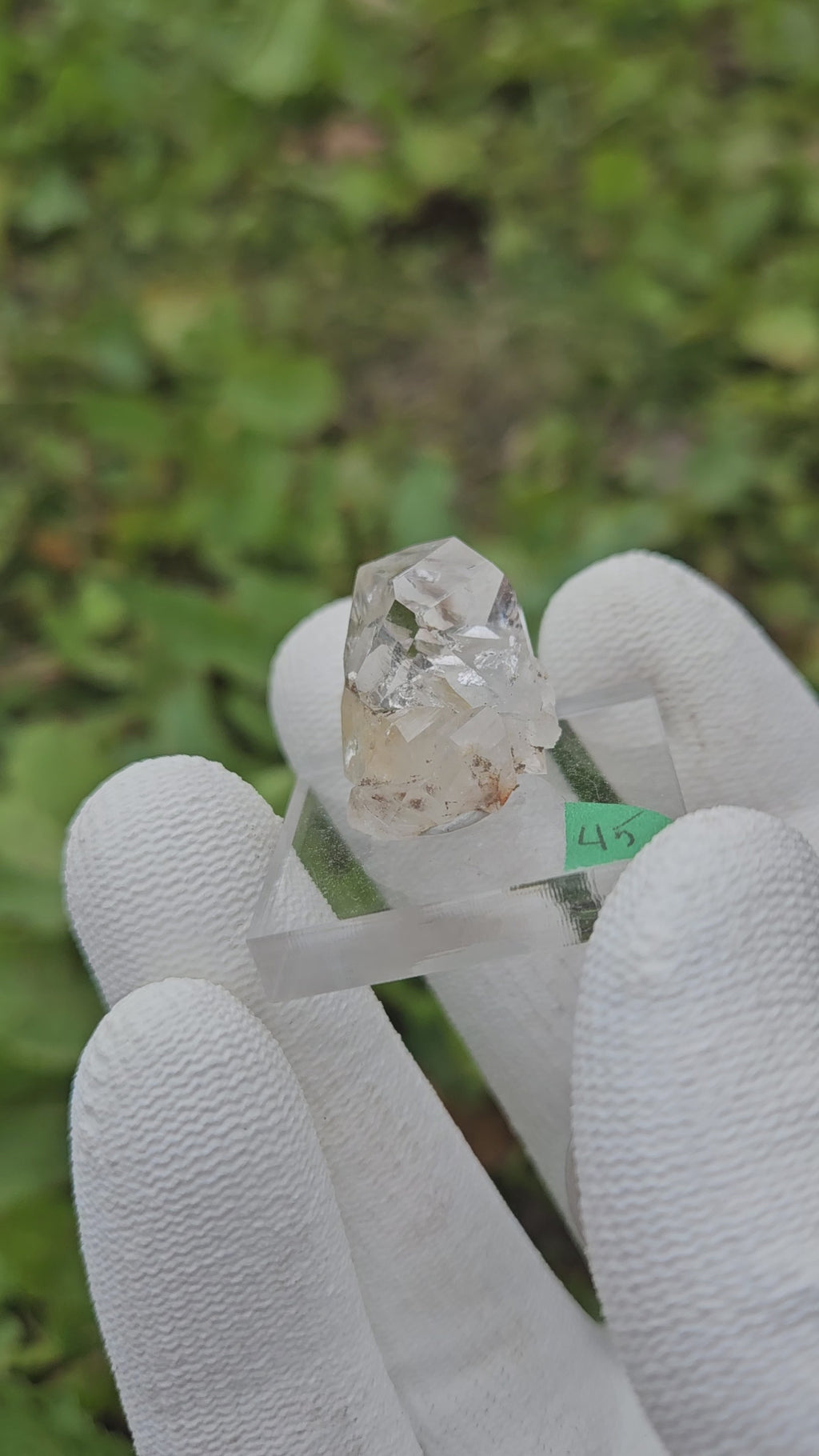 "Hampshirmer" Diamond Smoky Quartz Floater