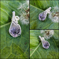 Amethyst/Onyx Pendant