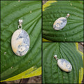Sterling silver Brecciated Jasper Pendant