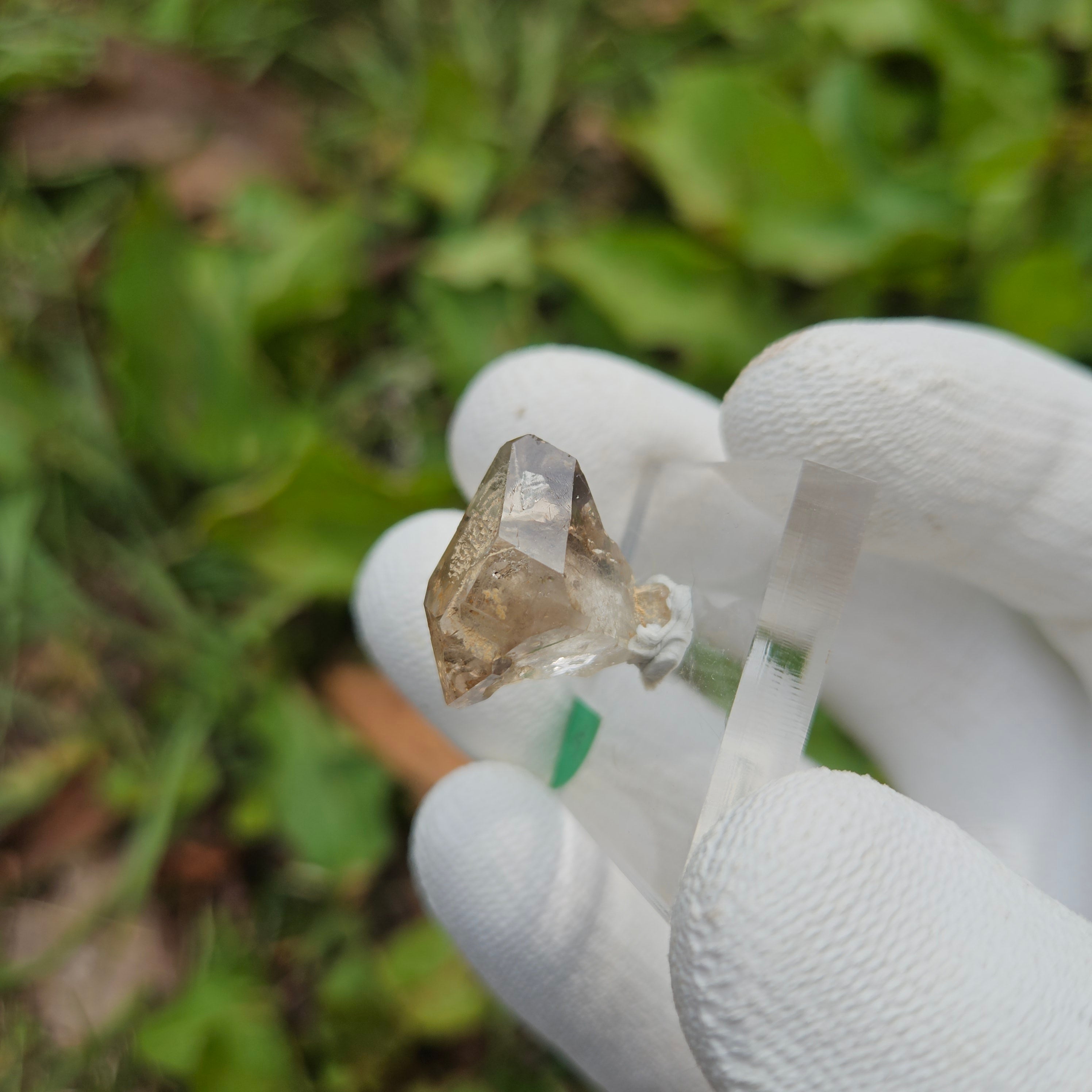 "Hampshirmer" Diamond Smoky Quartz Floater