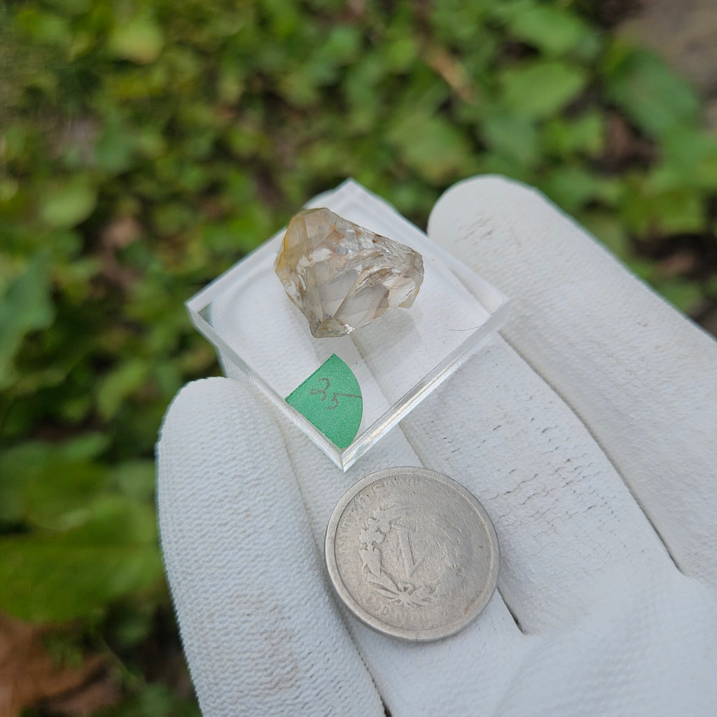 "Hampshirmer" Diamond Smoky Quartz Floater
