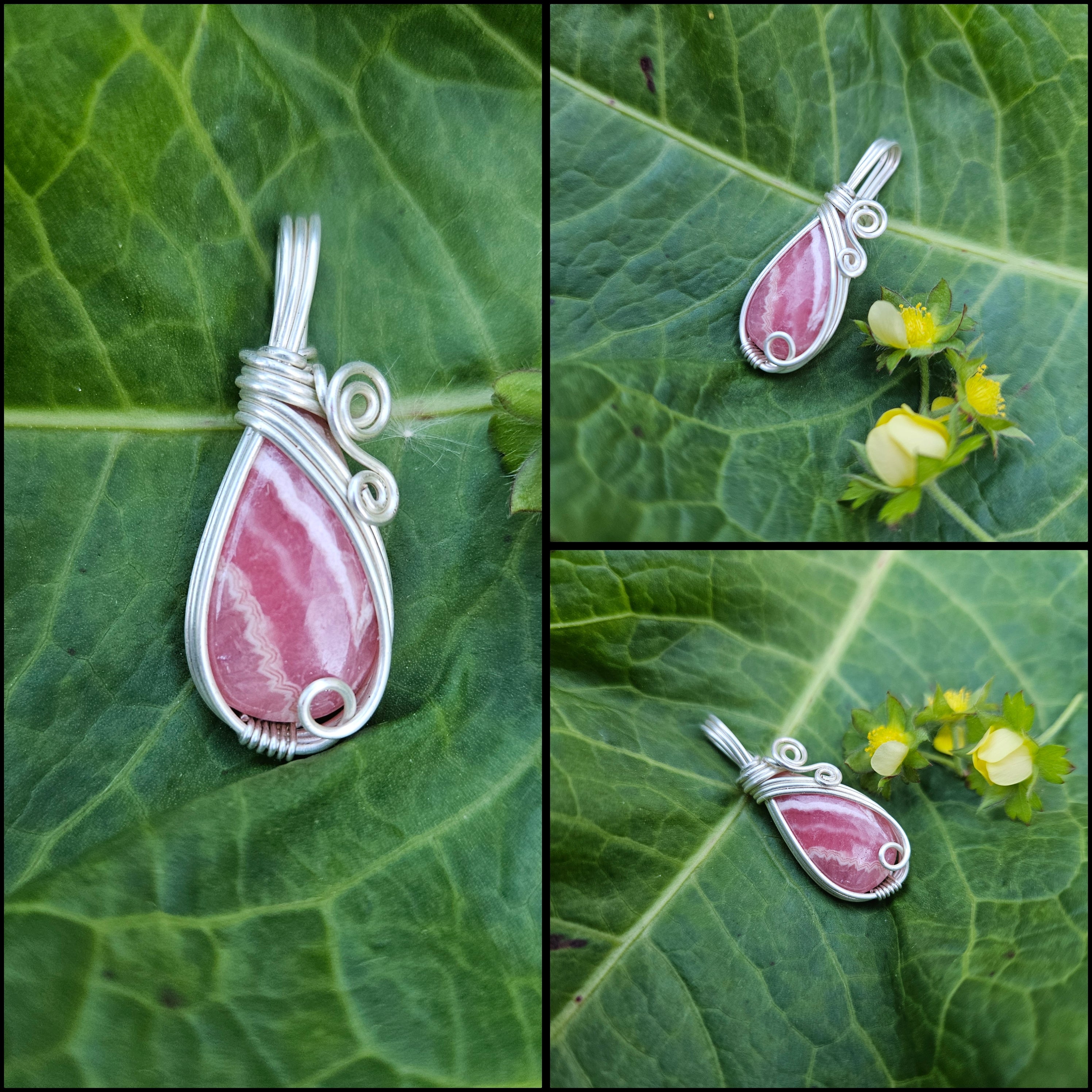 Rhodocrosite Pendant