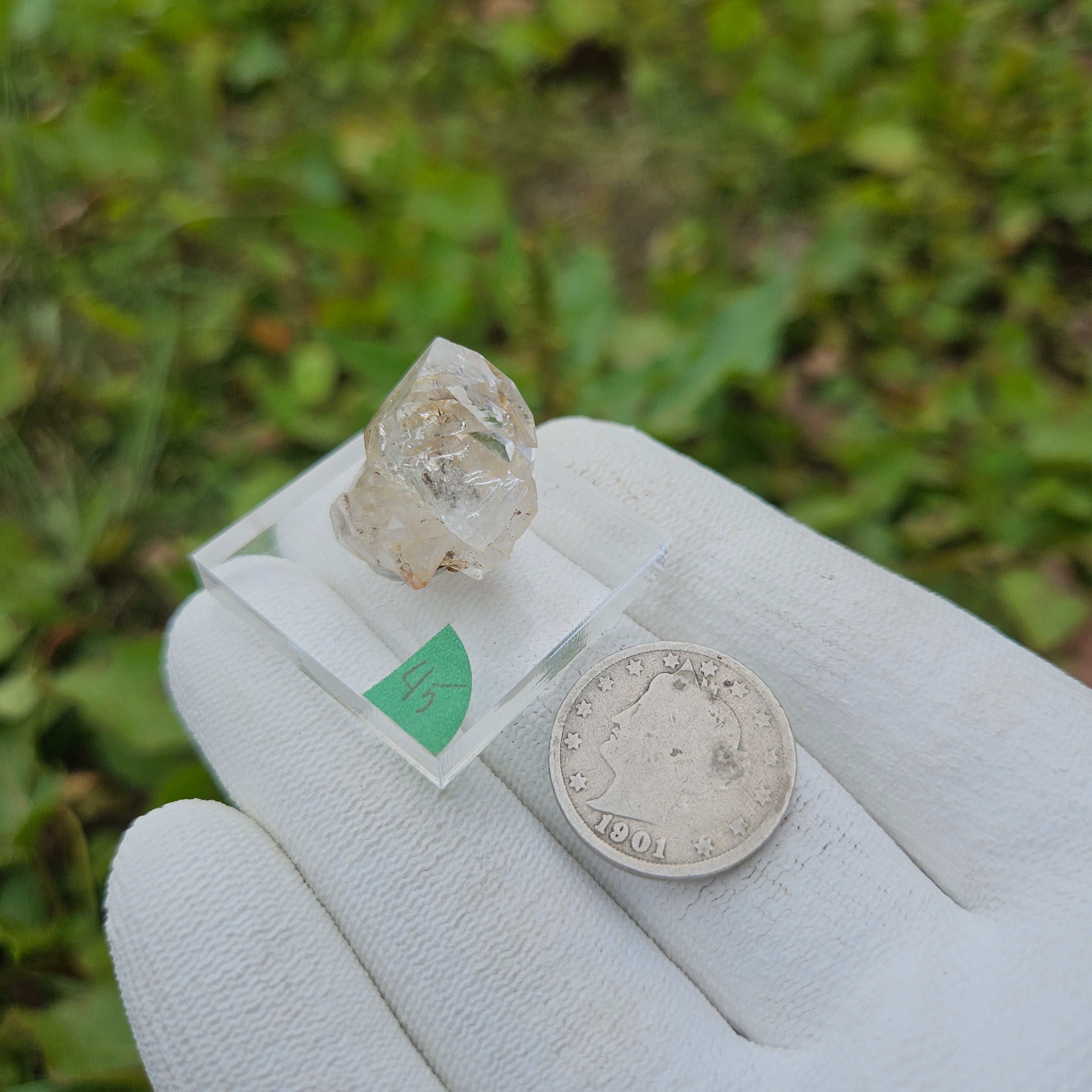 "Hampshirmer" Diamond Smoky Quartz Floater